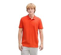 TOM TAILOR Denim 1045587 Polo, 21559-Deep Fiery Orange, XL Uomo