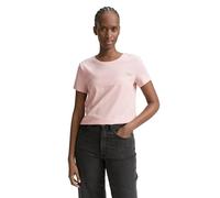 TOM TAILOR Denim 1046576 T-Shirt, 34022-Soft Silver Pink, L Donna