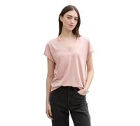 TOM TAILOR Denim 1047121 T-Shirt, 10880-Rose Smoke, XL Donna