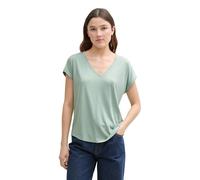 TOM TAILOR Denim 1047121 T-Shirt, 13632-Fresh Mint Green, S Donna
