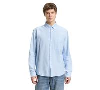 Tom Tailor 1049377 Long Sleeve Shirt Blu 2XL Uomo