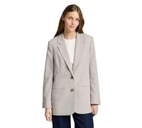 TOM TAILOR Denim 1050348 Blazer, 30026-Cloud Grey, L Donna