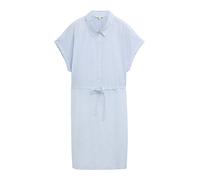 TOM TAILOR DENIM Abito camicia blu chiaro / offwhite Donna - Abbigliamento - Taglie comode - Abiti - Abiti camicia TOM TAILOR DENIM 36