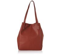Tom Tailor Denim Arona, Borsa Shopper Donna, Marrone (Cognac), 41x14x35