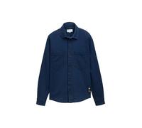 TOM TAILOR Denim Camicia da Uomo, 10154 - Raw Bright Blue Denim, L
