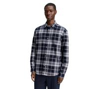 TOM TAILOR Denim Camicia da Uomo, 38431 - Navy Check, XL