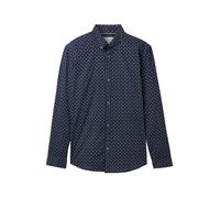 Tom Tailor Camicia A Maniche Lunghe Fitted Printed Poplin