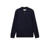 TOM TAILOR DENIM Giacca di felpa blu scuro, Taglia M