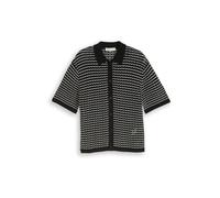 TOM TAILOR DENIM Giacchetta nero / bianco Uomo TOM TAILOR DENIM L