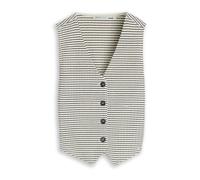 TOM TAILOR DENIM Gilet nero / bianco Donna - Abbigliamento - Taglie comode - Giacche TOM TAILOR DENIM XL