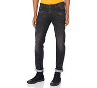 TOM TAILOR Denim Jeans Slim Piers Soft Stretch, Uomo, Nero (Dark Stone Black Denim 10264), 31W / 34L