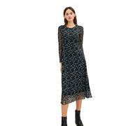 TOM TAILOR Denim Le signore Abito in rete con motivo 1034283, 30708 - Sparkling Dots Print, S