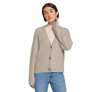 TOM TAILOR Denim Le signore Cardigan Basic 1030000, 10336 - Light Cashew Beige, XS