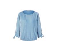 Tom Tailor Structured Stripe Long Sleeve T-shirt Blu XL Donna