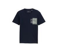 TOM TAILOR DENIM Maglietta navy / grigio sfumato Uomo TOM TAILOR DENIM S navy / grigio sfumato