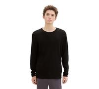 Tom Tailor Denim Maglione da Uomo, 29999 - Black, S