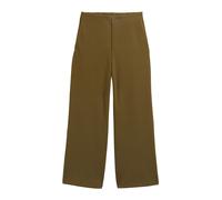TOM TAILOR Denim 1042304 Culotte-Pantaloni a Vita Alta, Golden Olive Green 10370-Gioco in Scatola, L Donna