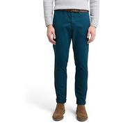 TOM TAILOR Denim Pantaloni Slim Chino da Uomo con Cintura, 21179 - Deep Pond Green, 30W x 36L