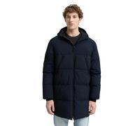 TOM TAILOR Denim Parka da Uomo con Cappuccio 1046904, 10668 - Sky Captain Blue, XL