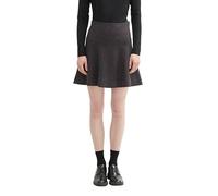 TOM TAILOR Denim Pattinatori da Donna, Minigonna, 10522 - Shale Grey Melange, L
