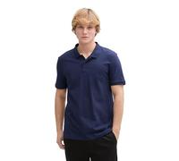 TOM TAILOR Denim Polo da Uomo, 34590 - Mirtillo Scuro, L