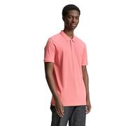 TOM TAILOR Denim Polo da Uomo piqué in Cotone, 15121 - Peach Pink, L