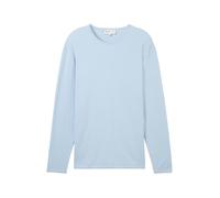Tom Tailor Structured Roll Edge Knit Sweater Blu XL Uomo