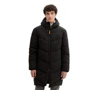 TOM TAILOR Denim Uomo 1041777 Parka, 29999-Black, M, 29999 - Black, M