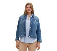TOM TAILOR Donna 1042191 Giacca di jeans 10110-Blue Denim, 44, 10110 - Blue Denim, 50