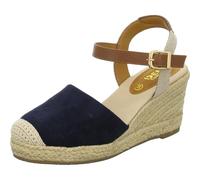 TOM TAILOR Donna 74907300011 Sandali con zeppa, blu navy, 37 EU