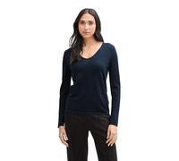 TOM TAILOR 1012976, Maglione basic Donna, Blu (10668 - Sky Captain Blue), S