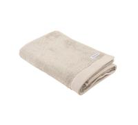TOM TAILOR Duschtuch, Color Bath Towel Sunny Sand, 70x140 cm, 100% Baumwolle/Frottier, mit zwei Aufhängern und Label mit Logo
