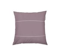 TOM TAILOR Federa per cuscino Soft renforcé, 40x40 cm, 100% cotone/renforcé, federa con cerniera colorata, BOLD CHECK Viola (Cozy Mauve)