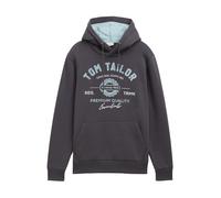 TOM TAILOR Felpa blu chiaro / grigio scuro / bianco Uomo TOM TAILOR S