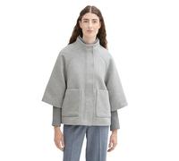 TOM TAILOR Giacca da Donna 1042901, 21373-Medium Silver Grey Melange, XS, 21373 - Medium Silver Grey Melange, XS
