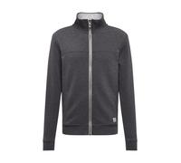 TOM TAILOR Felpa con Collo Alto, Uomo, Grigio (Dark Grey Melange 11086), S