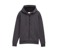 Tom Tailor Printed Full Zip Sweatshirt Grigio XL Uomo