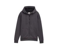 Tom Tailor Printed Full Zip Sweatshirt Grigio XL Uomo