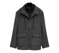 Tom Tailor - Giacca in Lana 2 in 1 con Inserti Staccabili - - Jackets - Uomo - Grigio - 2XL