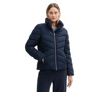 TOM TAILOR Giacca Invernale da Donna con Pelliccia Sintetica sul Colletto, 10668 - Sky Captain Blue, XS