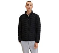 TOM TAILOR Giacca Trapuntata Ibrida, Uomo, Nero (Black 29999), S