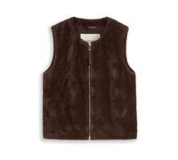 TOM TAILOR Gilet marrone scuro Donna - Abbigliamento - Taglie comode - Giacche TOM TAILOR XL