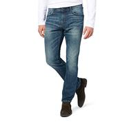TOM TAILOR Herren Josh Regular Slim Fit Jeans, 10281-mid Stone Wash Denim, 31W x 30L Uomo