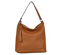 TOM TAILOR ISA, Shopper con Chiusura Lampo Donna, Cognac, Einheitsgröße