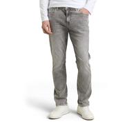 TOM TAILOR Jeans da Uomo, 10218 - Used Light Stone Grey Denim, 33W x 34L