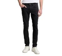TOM TAILOR Jeans da Uomo, 10245 - Clean Rinsed Black Denim, 33W x 30L