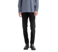 TOM TAILOR Josh Regular Slim Jeans da Uomo, 10250 - Used Dark Stone Black Denim, 30W x 32L