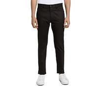 TOM TAILOR Josh Regular Slim Jeans, Uomo, Nero (Clean Raw Black Denim 10246), 33W / 34L