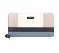 TOM TAILOR Juna, Portafoglio Donna, Blu (Denim Blue), 20x2,5x10,5