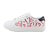 Tom Tailor Kids 9570080011, Scarpe da Ginnastica, Bianco, Rosso, Blu Navy, 31 EU